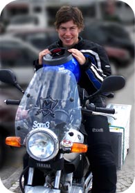 Gustavo Cieslar - Giro del mondo in moto
