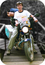 Gustavo Cieslar - Kelionė aplink pasaulį motociklu