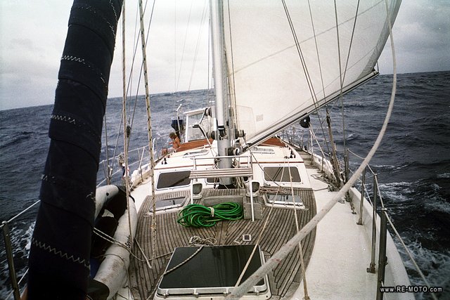 Crossing the Carribean on a sailboat