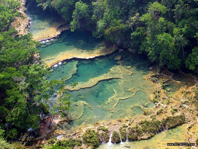 Semuc Champey - View from the outlook point