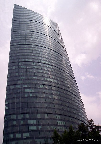 The Torre Mayor, the highest building of Latin America