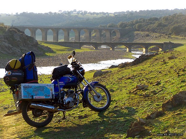 On top of one of the rivers that feed the <b>Cijara Reservoir </b> these fairy-tale bridges can be found.
