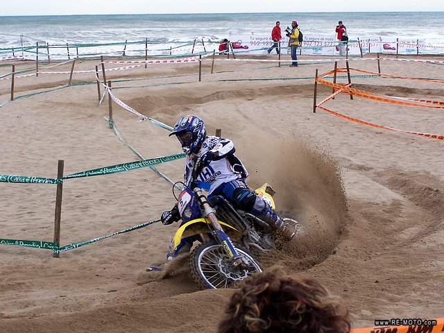We went to the Enduro in Sitges...