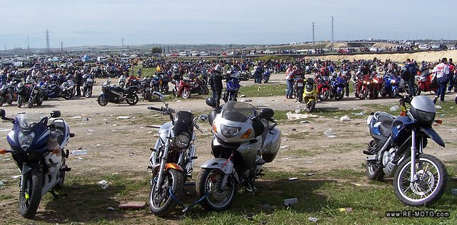 More than 50.000 motos come to Jer&eacute;z to live the festival.