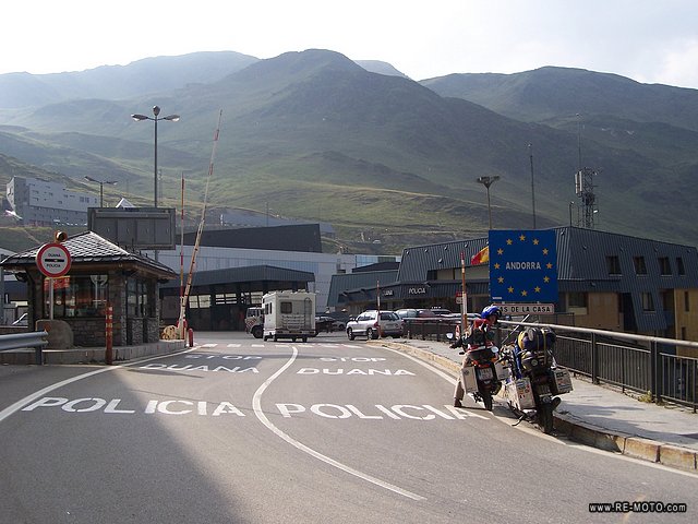 From France we arrived at the gates of Andorra.