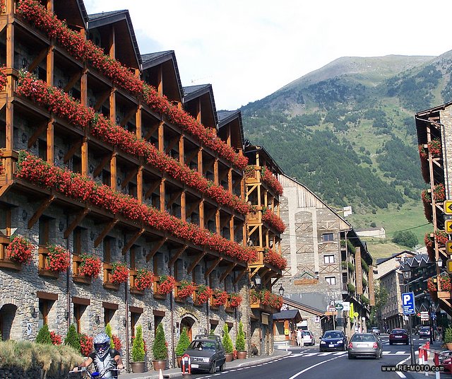 we arrived at one of the zones of hotels that host thousands in the ski season.