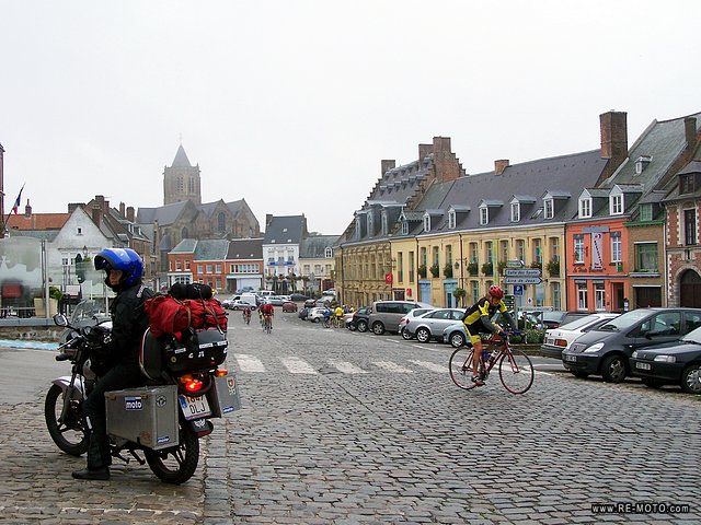 The city of Cassel, in the north of France.