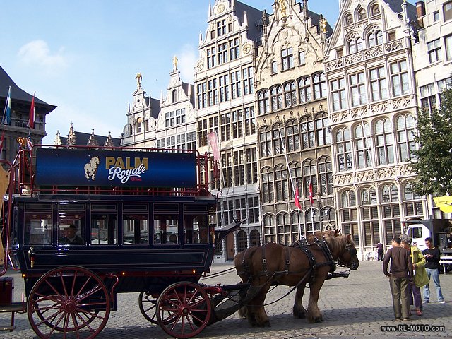 Antwerp has a beautiful old centre, but not quite as picturesque as the ones of Brussels, Bruges and Ghent.