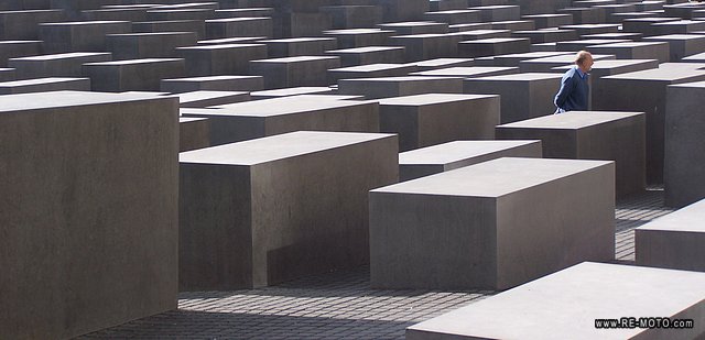 Monument for the jewish holocaust - Berlin