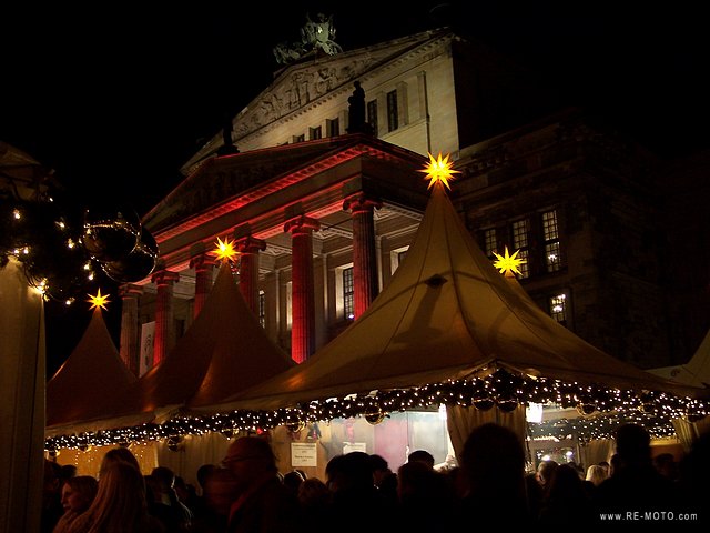 The "Christmas markets" are very typical. You can eat, drink something hot and buy gifts.