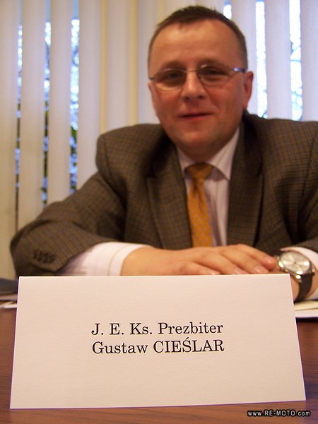 Gustaw Cieslar, president of the Baptist Union in Poland.