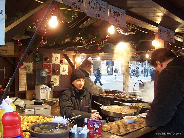 Market place, Cracow.