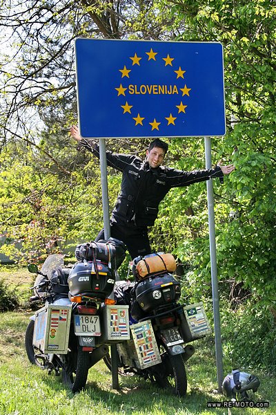 Border between Hungary and Slovenia.