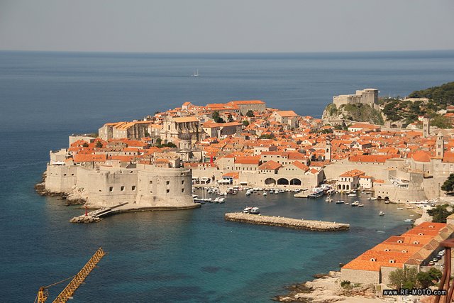 Walled city of Dubrovnik.