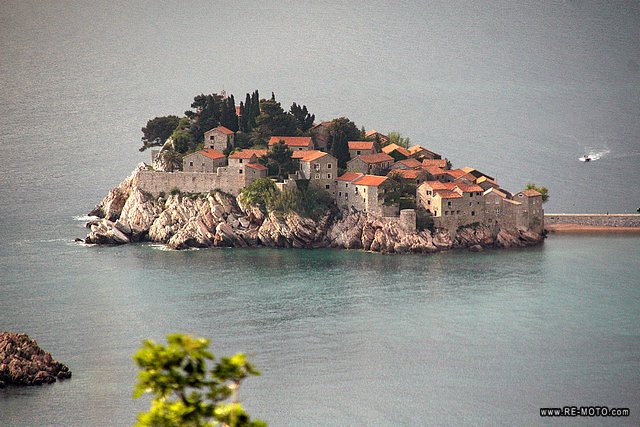 Island-hotel of Sveti Stefan