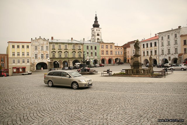 The beautiful town of Pribor.