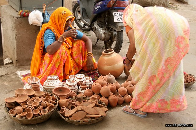 Vendedoras de Jaipur.