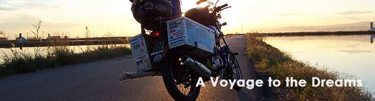 Motorcycle travel around the world - Motorcycle world trip, (2003-2009), on two Yamaha YBR, experiencing lots of adventures through five continents.