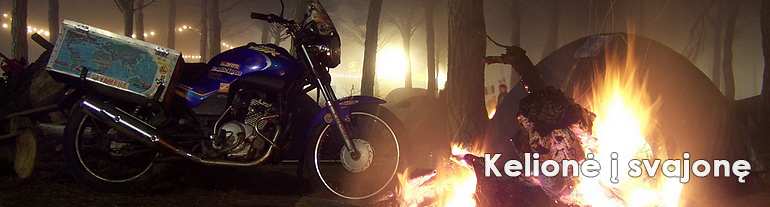Motociklu aplink pasaulį - Kelionė motociklais aplink pasaulį (2003–2009) ant dviejų „Yamaha YBR“ motociklų, patiriant gausybę nuotykių penkiuose žemynuose.