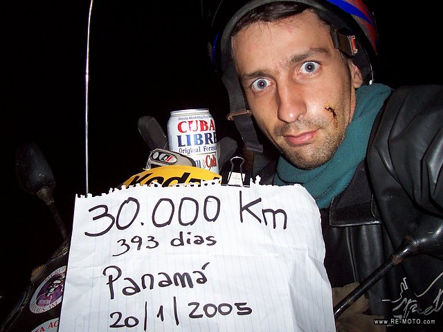 Celebrating 30.000km on the road