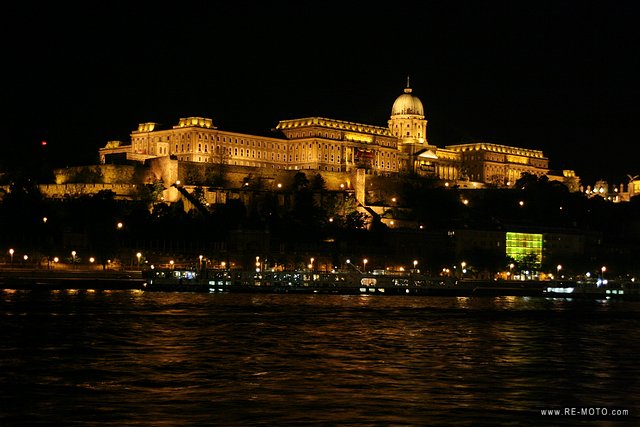 Buda castle, watching over the Danube.
