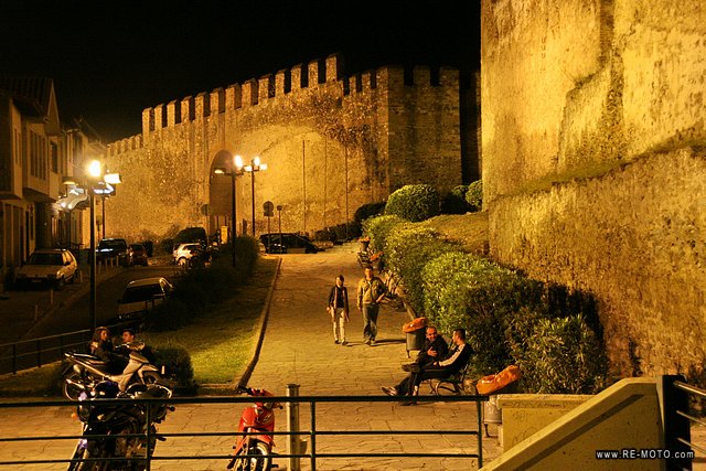 Walls of Thessaloniki.